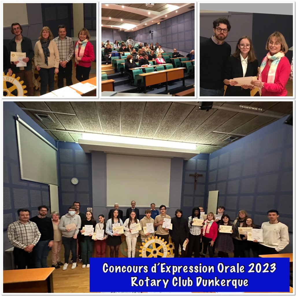 Concours d’Expression Orale 2023 du Rotary 